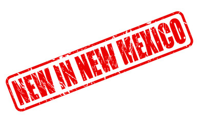 NEW IN NEW MEXICO red stamp text