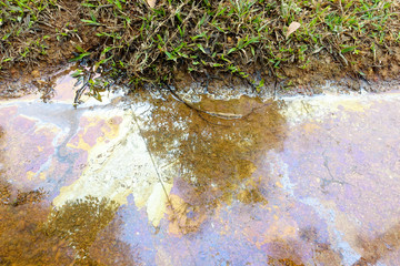 Contaminated underground water is alternative water source.