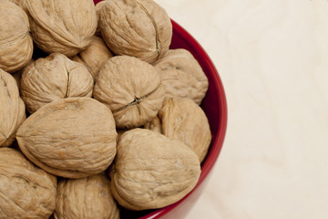bowl of walnuts