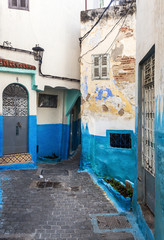 Medina, old part of Tangier, Morocco