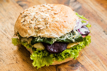 vegan burger
