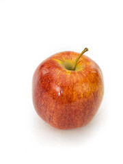 Red apple isolated on a white background