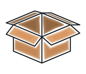 box carton icon design 