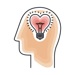 bulb light icon design 