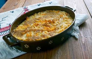 Finnish carrot casserole