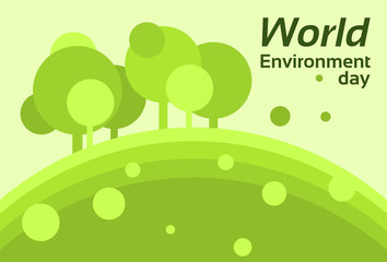 World Environment Day Earth Protection Silhouette Forest Nature Landscape Tree