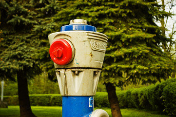 Hydrant przeciw pożarowy © teodormi