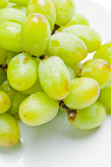 Vertical Green Grapes