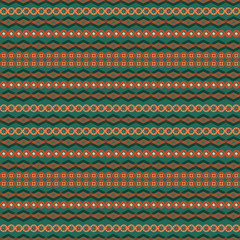 Tribal texture geometric seamless pattern. Vector illustration. Geometric pattern design for web, mobile, print and textile.