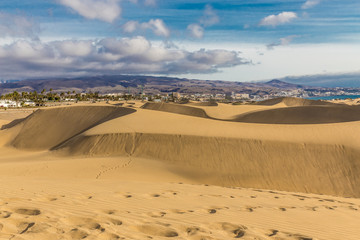 Maspalomas Dunes-Gran Canaria,Canary Islands,Spain