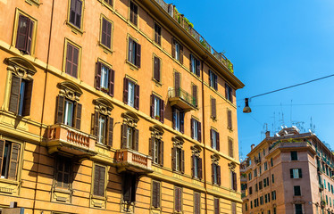 Fototapeta premium Buildings in the city centre of Rome
