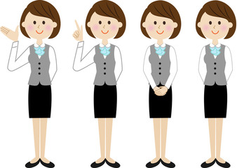 ビジネスウーマン　セット
