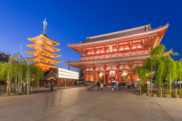 Obraz premium Sensoji Temple