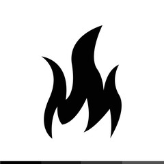 Fire icon Illustration design