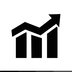 Diagram icon , graphs icon illustration design