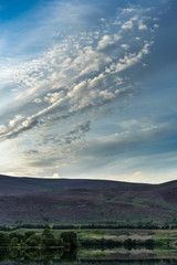 Clouds over Loch Alvie