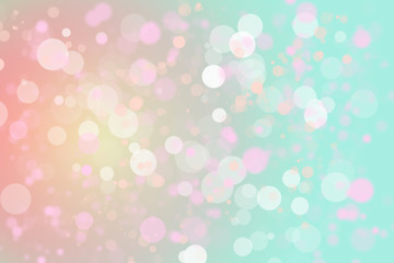 Pastel colored bokeh background. For display of your products.