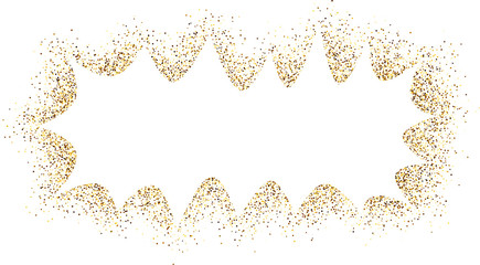 Abstract banner with sand.