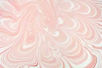 Antique Marbled Paper Background. Ebru, Turkish marbling art background.