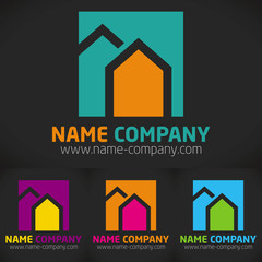 construction maison artisan logo