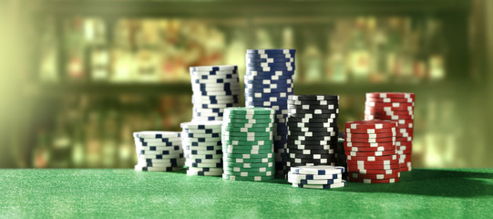 chips and bar background 