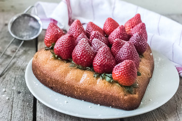 strawberry tart.cake