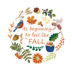 Autumn abstract background