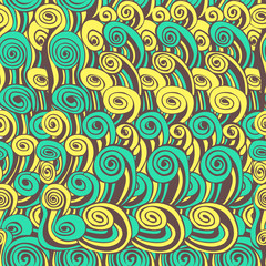 Seamless abstract geometric pattern