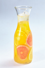 summer lemonade isolated