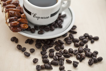 coffee and almond bar