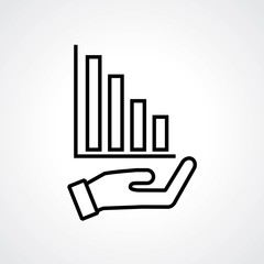 increase icon design 