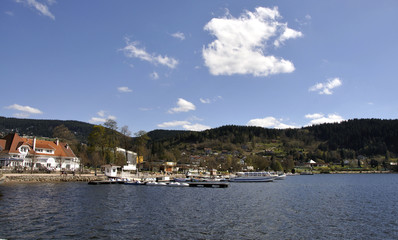 Fototapeta na wymiar Lac de Gérardmer