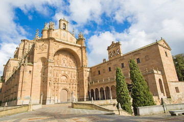 Fototapeta na wymiar Salamanca - The Convento de San Esteban