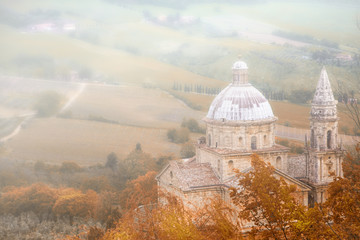 Fototapeta premium Montepulciano in Tuscany