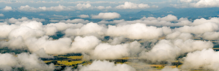 clouds form top view