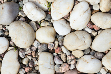 Sea stones textured background