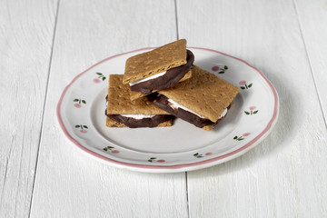 smore on plate