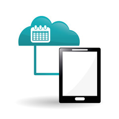 tablet design. technology icon. multimedia concept