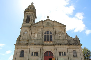 Fototapeta na wymiar Eglise Saint Joseph à Audierne