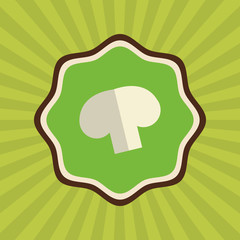 Organic food design. healthy food. menu concept, vector illustration