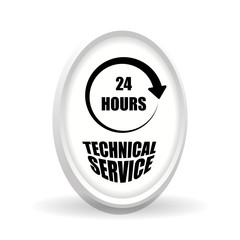 Technical service. call center icon. support concept