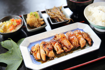 chicken teriyaki set