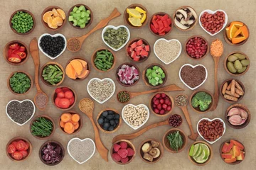 Foto op Canvas Diet Health Food © marilyn barbone