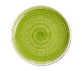 Green plate