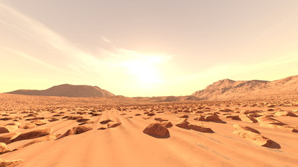 Fototapeta na wymiar 砂漠