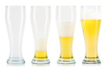 glasses of beer