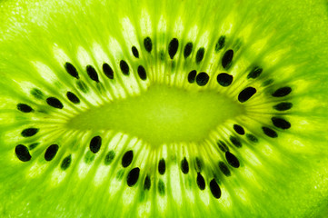kiwi macro photo