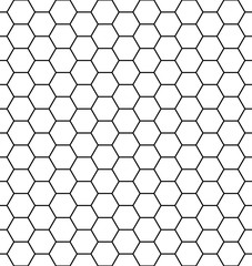 Vector modern seamless geometry pattern hexagon, black and white abstract geometric background, pillow print, monochrome retro texture, hipster fashion design