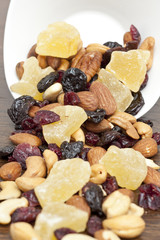 dried fruits and nuts