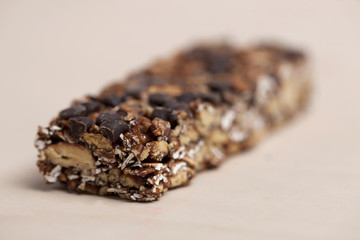 chocolate granola bar